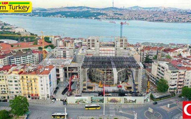 ساخت مرکز فرهنگی آتاتورک رو به اتمام است
