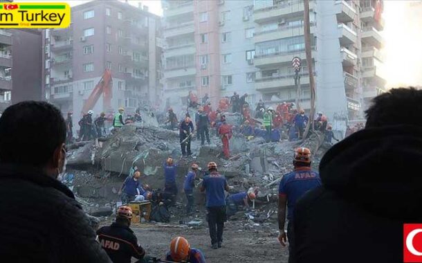 عملیات امداد و نجات زلزله‌زدگان در ازمیر ترکیه به اتمام رسید