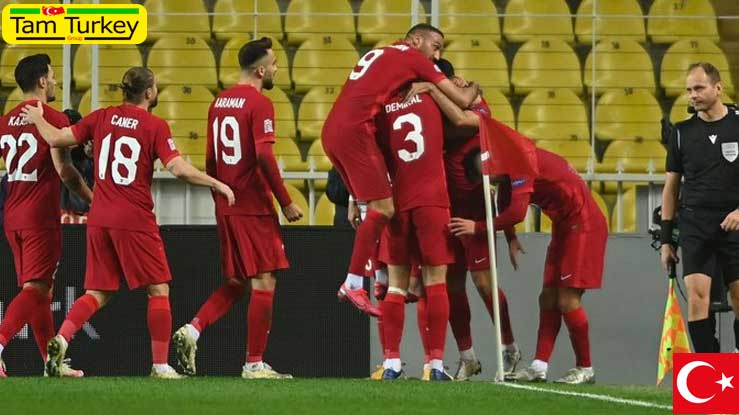 تیم ملی فوتبال ترکیه، تیم ملی روسیه را با نتیجه 3-2 شکست داد
