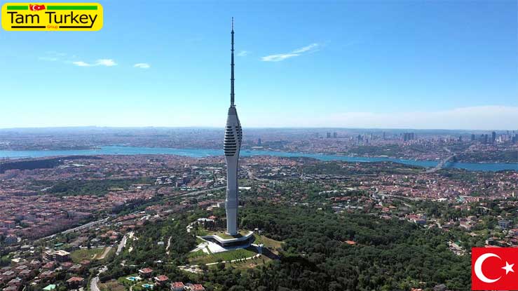 بیش از 560000 نفر از برج Çamlıca بازدید کرده‌اند