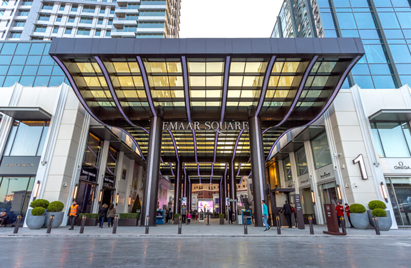 درب ورودی مرکز خرید عمار استانبول