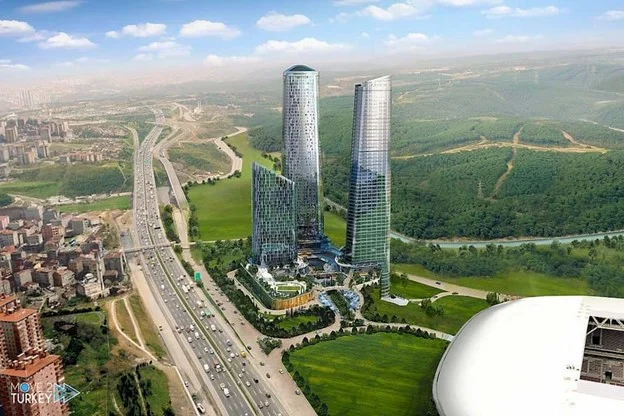 پروژه برج مسکونی اسکای‌لند استانبول